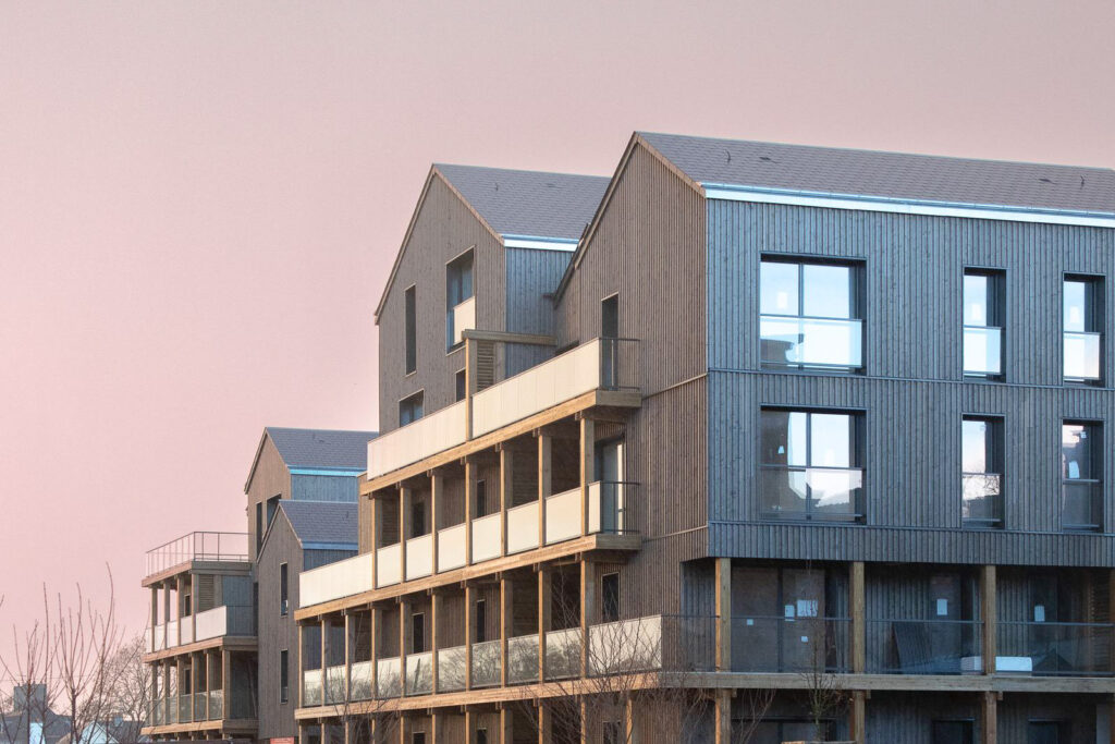 Photographe promotion immobiliere Saint Malo - ecolvillage lorette